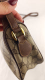 Gucci GG Beige PVC Canvas Sherry Line Crossbody Bag - 3778