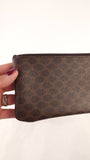 Celine Brown Macadam Pouch - 3781