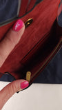 Christian Dior Saddle Red Leather Belt Bag - R0028