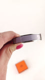Hermes Light Purple and Silver Clic Clac Bracelet - R0022