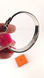Hermes Light Purple and Silver Clic Clac Bracelet - R0022