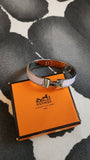 Hermes Light Purple and Silver Clic Clac Bracelet - R0022