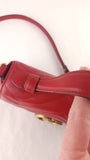 Gucci Marmont Red Leather Top Handle 2way Bag - R0006