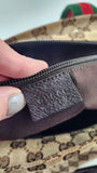 Gucci Beige Canvas Sherry Line Handbag - 3810