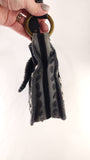 Missoni Black/Grey Suede Shoulder Bag - R0290