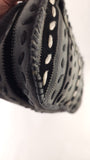 Missoni Black/Grey Suede Shoulder Bag - R0290