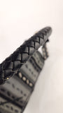 Missoni Black/Grey Suede Shoulder Bag - R0290