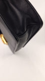 Versace Black Leather Sunburst Medusa Clutch Bag - 3925