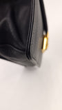 Versace Black Leather Sunburst Medusa Clutch Bag - 3925