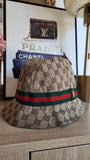 Gucci GG Canvas & Sherry Line Bucket Hat - R0337