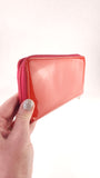 Chanel Red Patent Leather Zippy Wallet - R0328