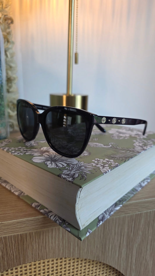 Versace Navy Plastic Sunglasses - G0476