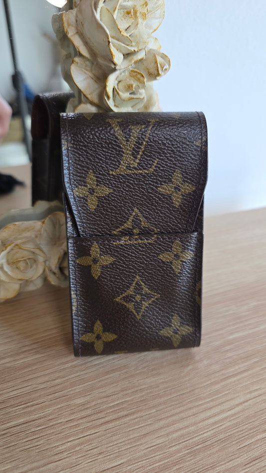 Louis Vuitton Monogram Print Cig Case - G0287