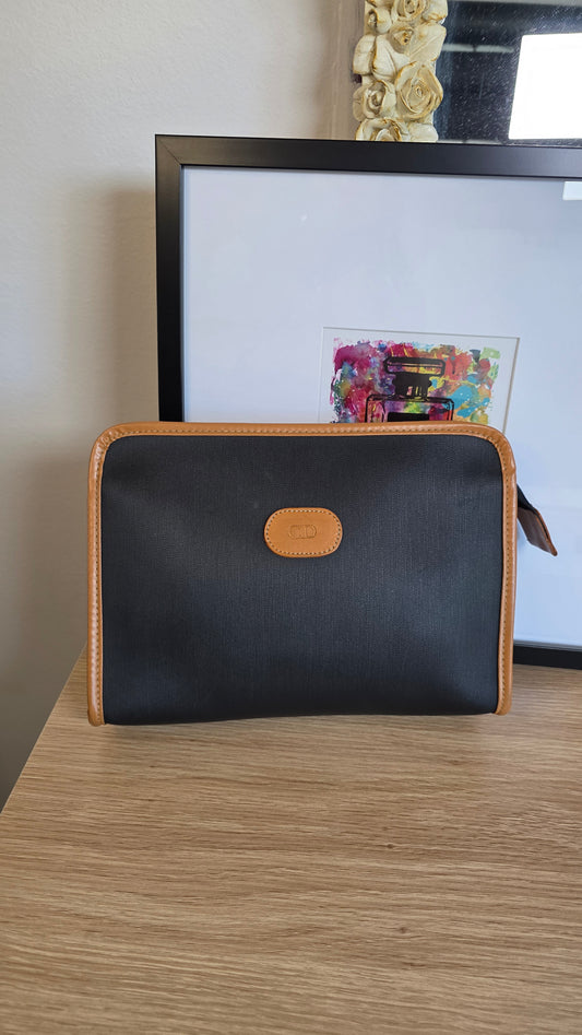 Dior Black Nylon Clutch - G0299