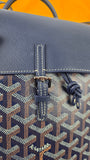 Goyard Navy Alpin Mini Backpack - G0339