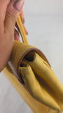 Salvatore Ferragamo Yellow Leather Handbag - R0165
