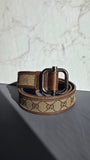 Gucci GG Beige Belt - R0174