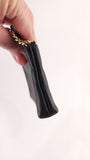 Chanel Black Textured Leather Key Cles Pouch - G0391