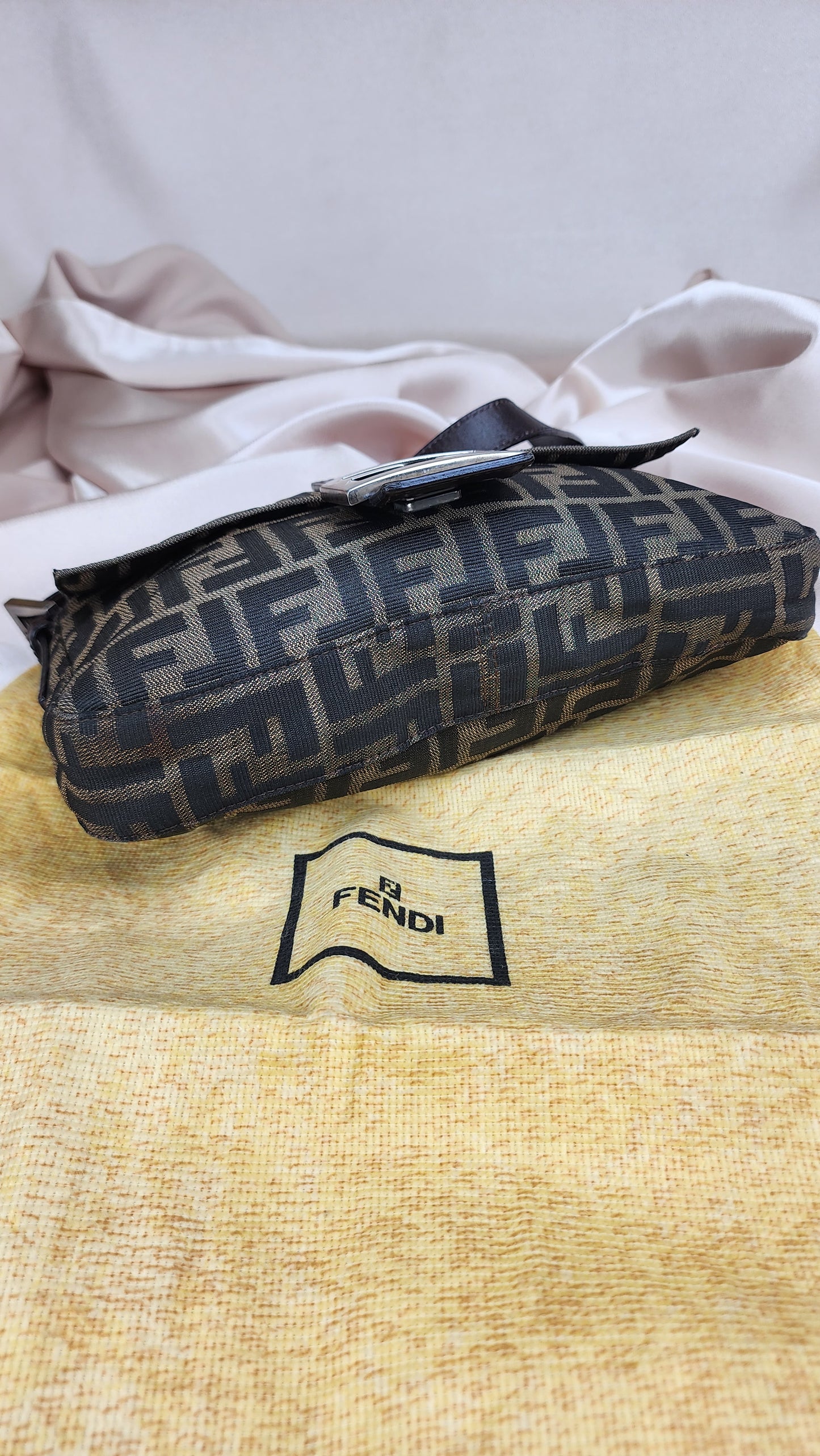 Fendi Zucca Print Baguette