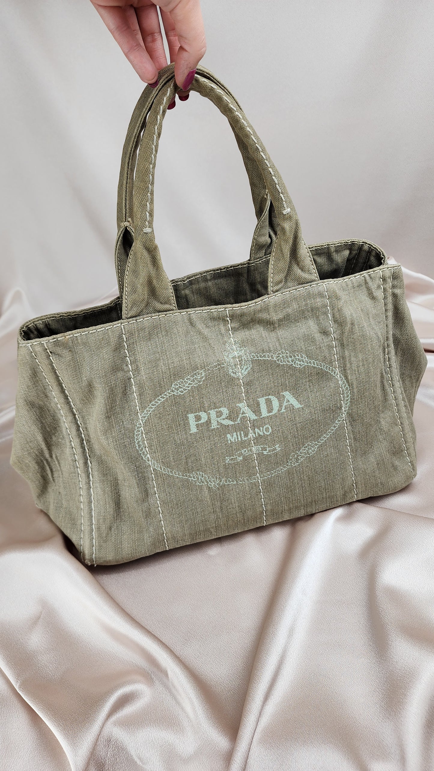 Prada Canapa Light Olive