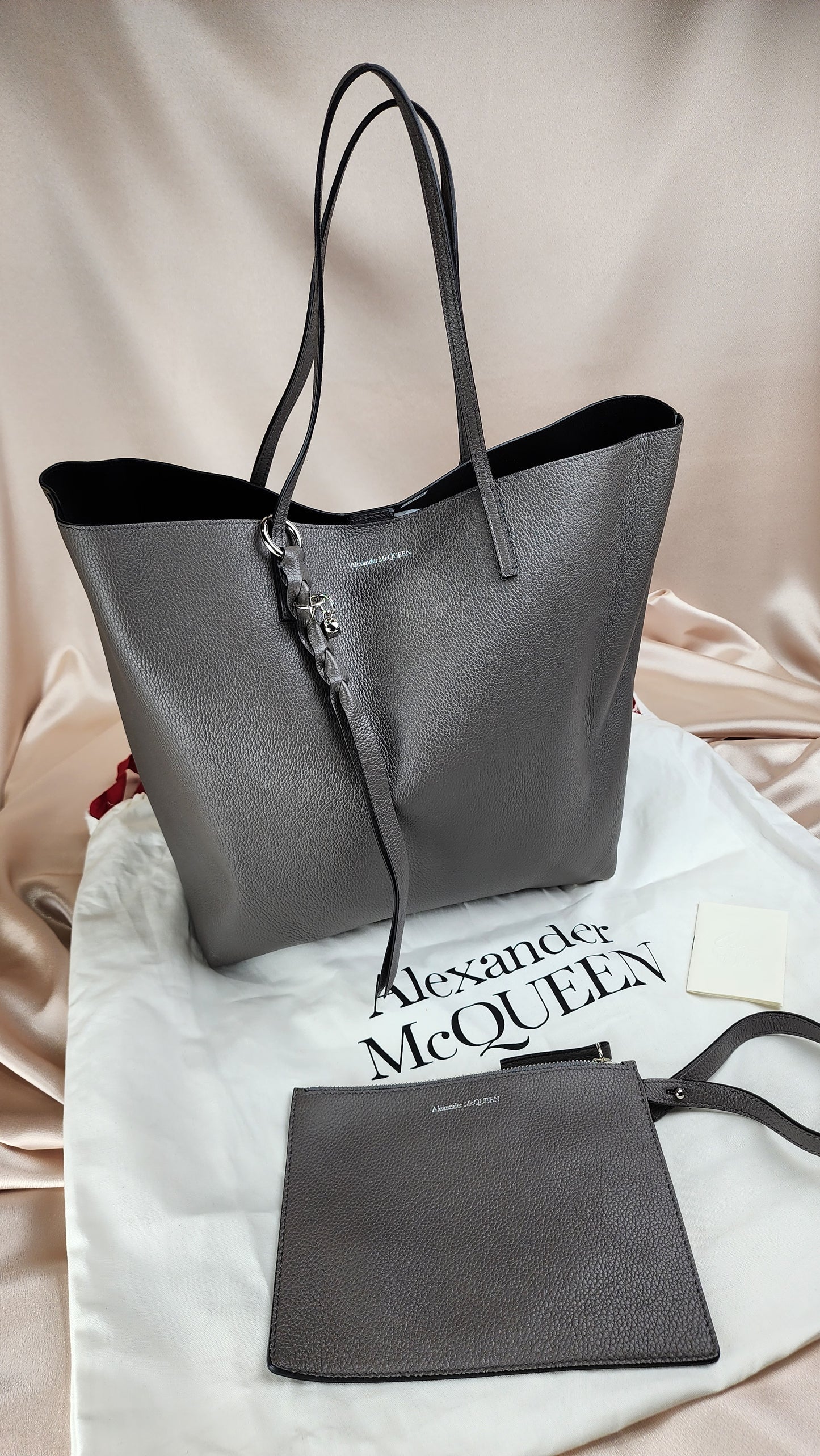 Alexander McQueen Skull Shopper and Wristlet