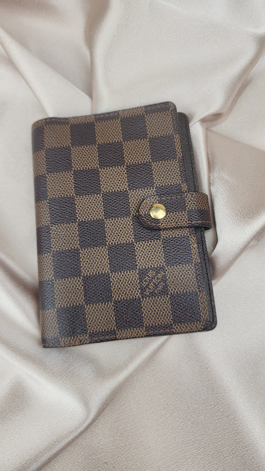 Louis Vuitton Damier Ebene Agenda PM