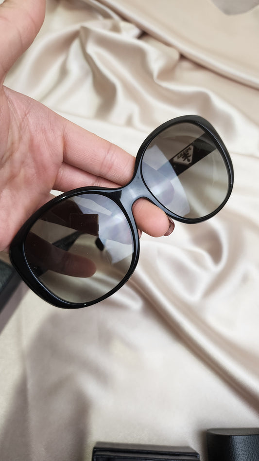 Prada Oversized Black Sunglasses