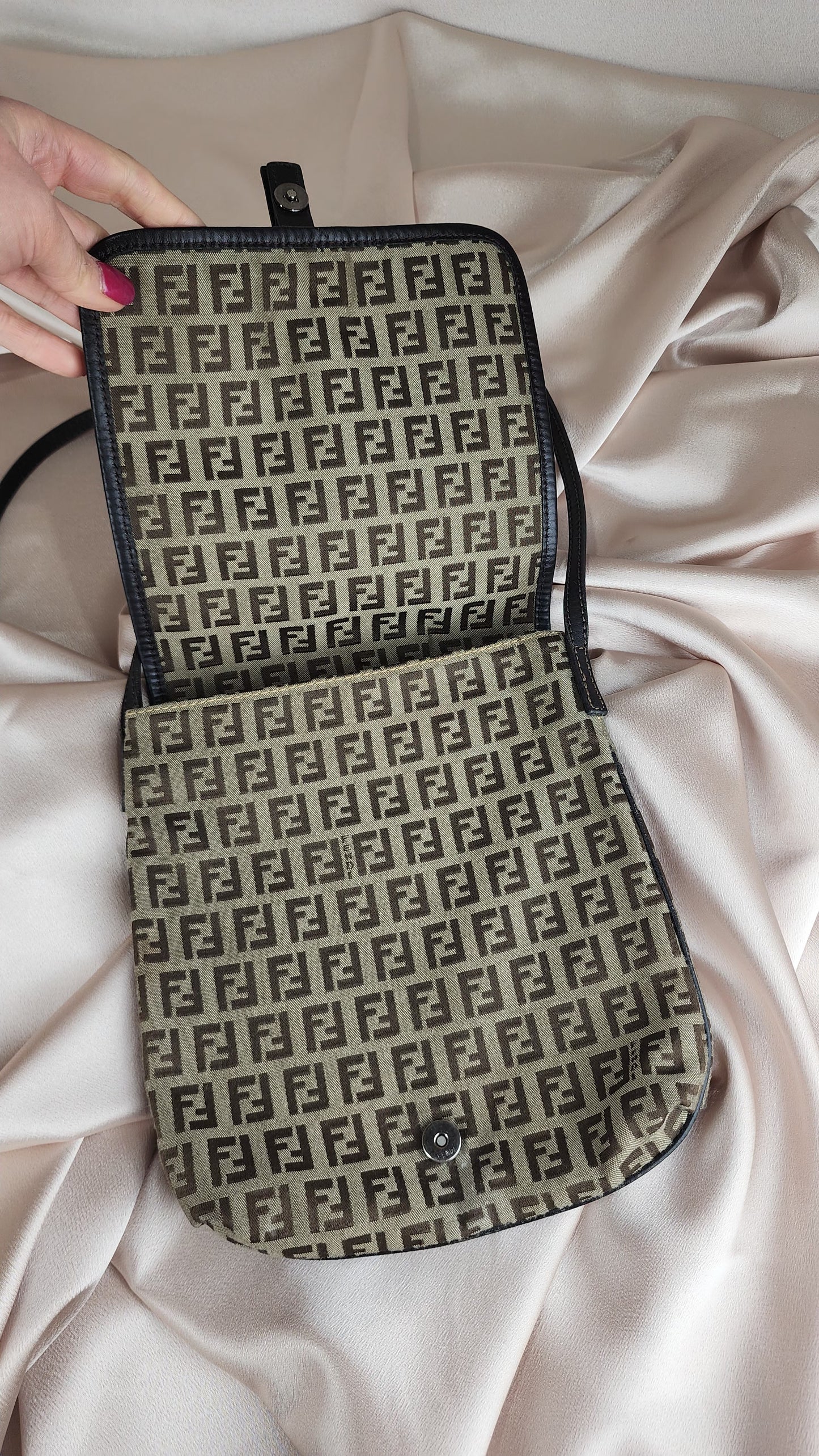 Fendi Zucchino Print Crossbody