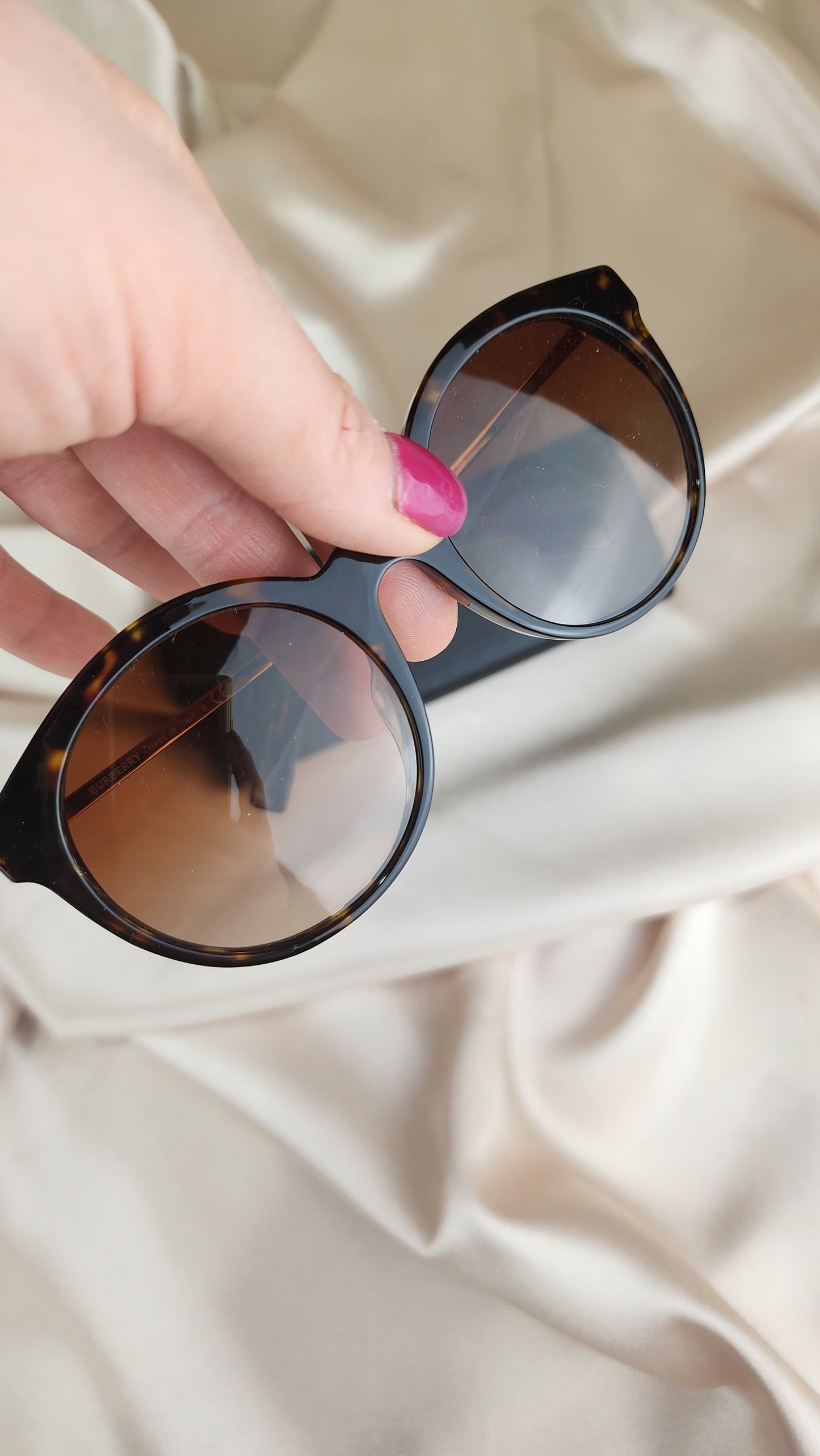 Burberry Tortoise Shell Sunglasses