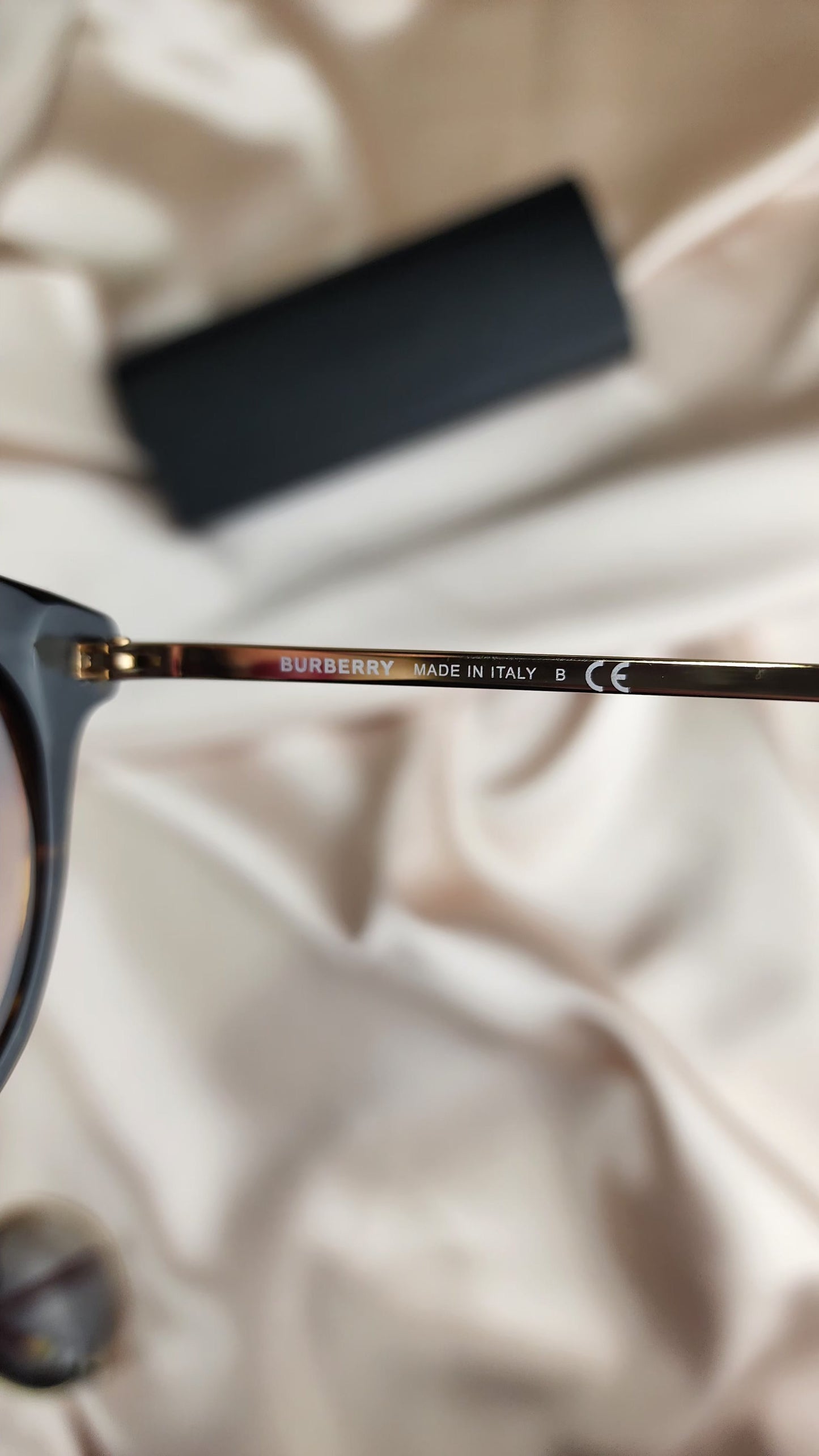 Burberry Tortoise Shell Sunglasses