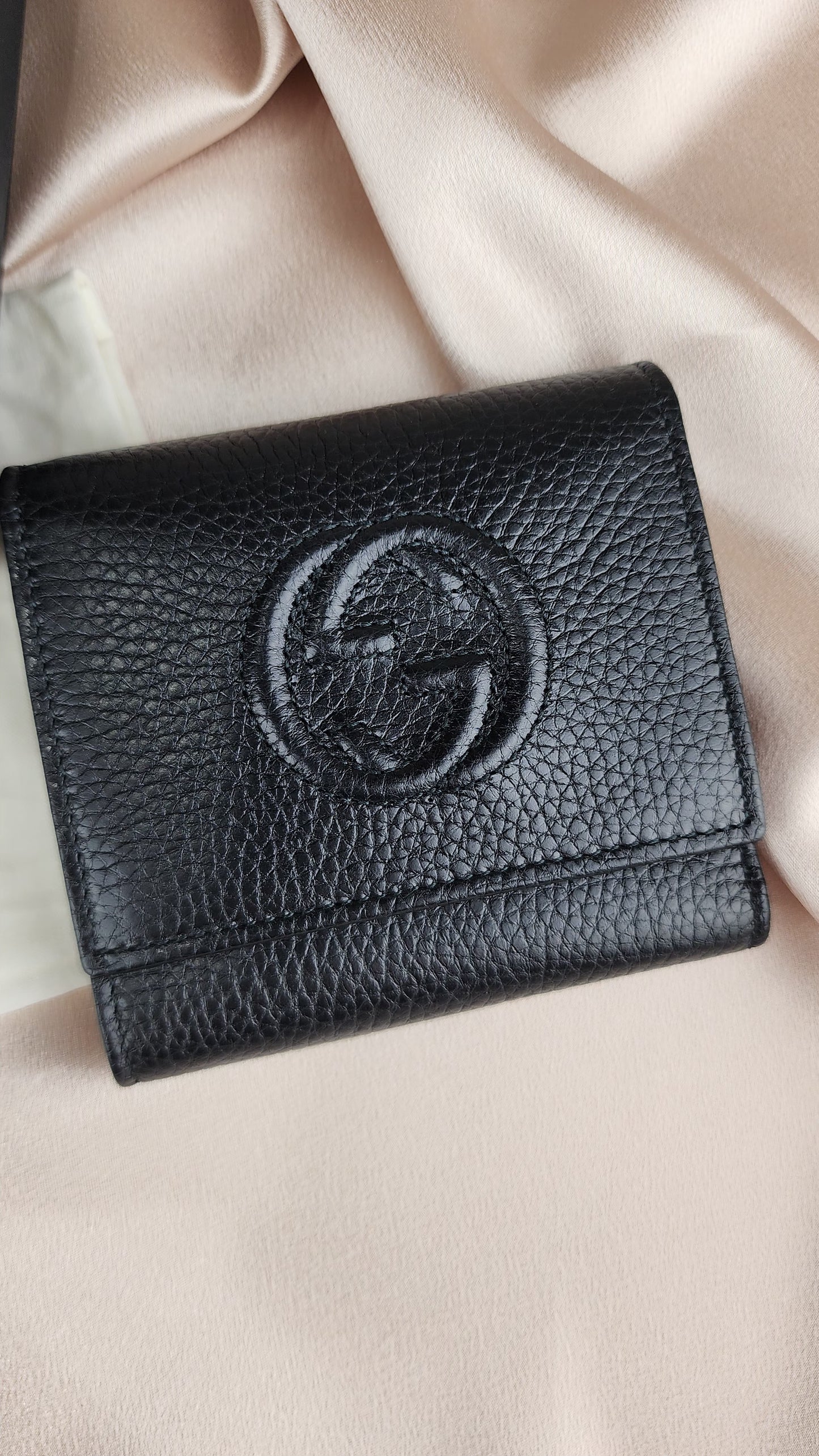 Gucci Soho Black Leather Wallet - BRAND NEW!