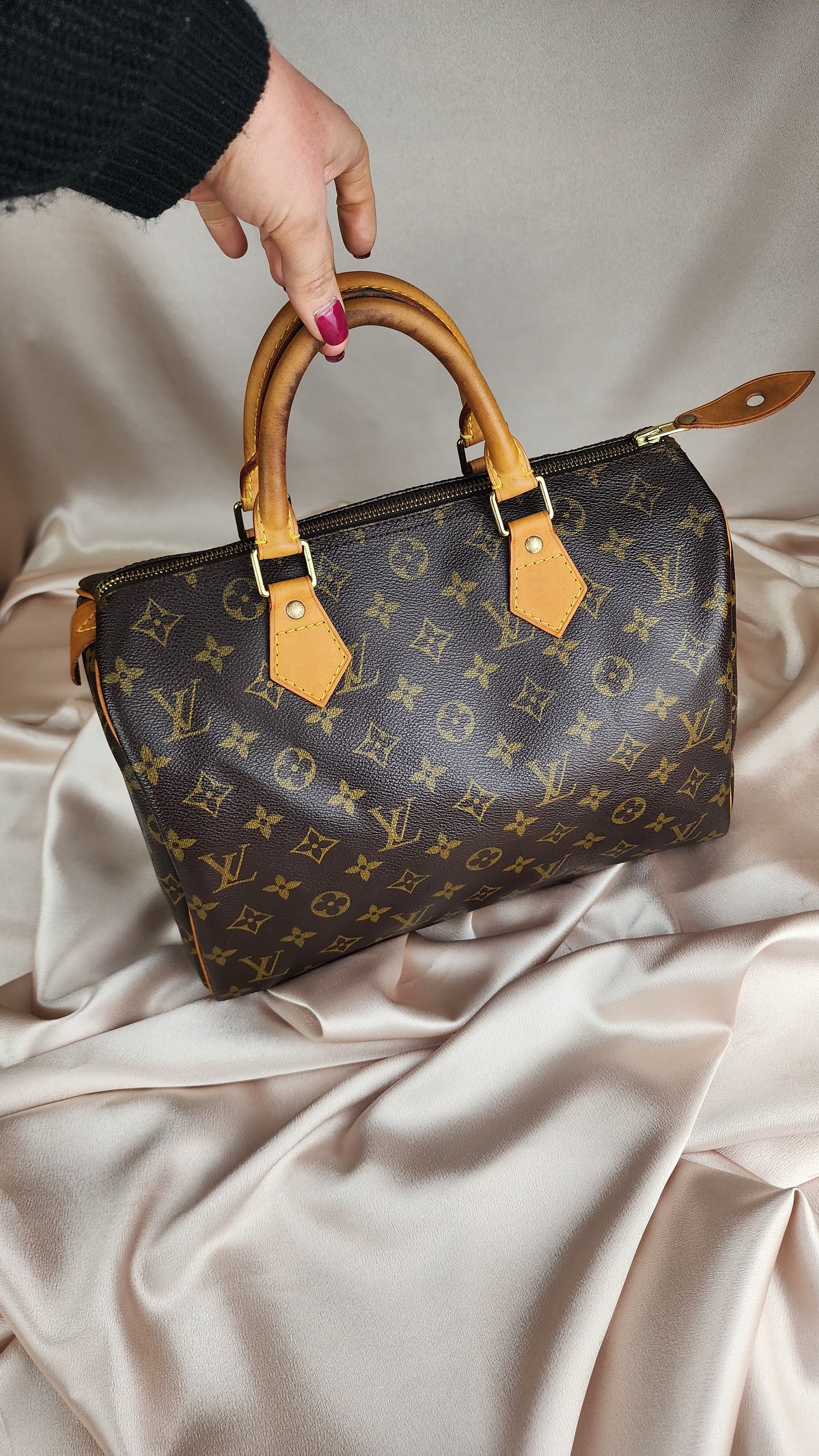 Louis Vuitton Speedy 30 Monogram Print