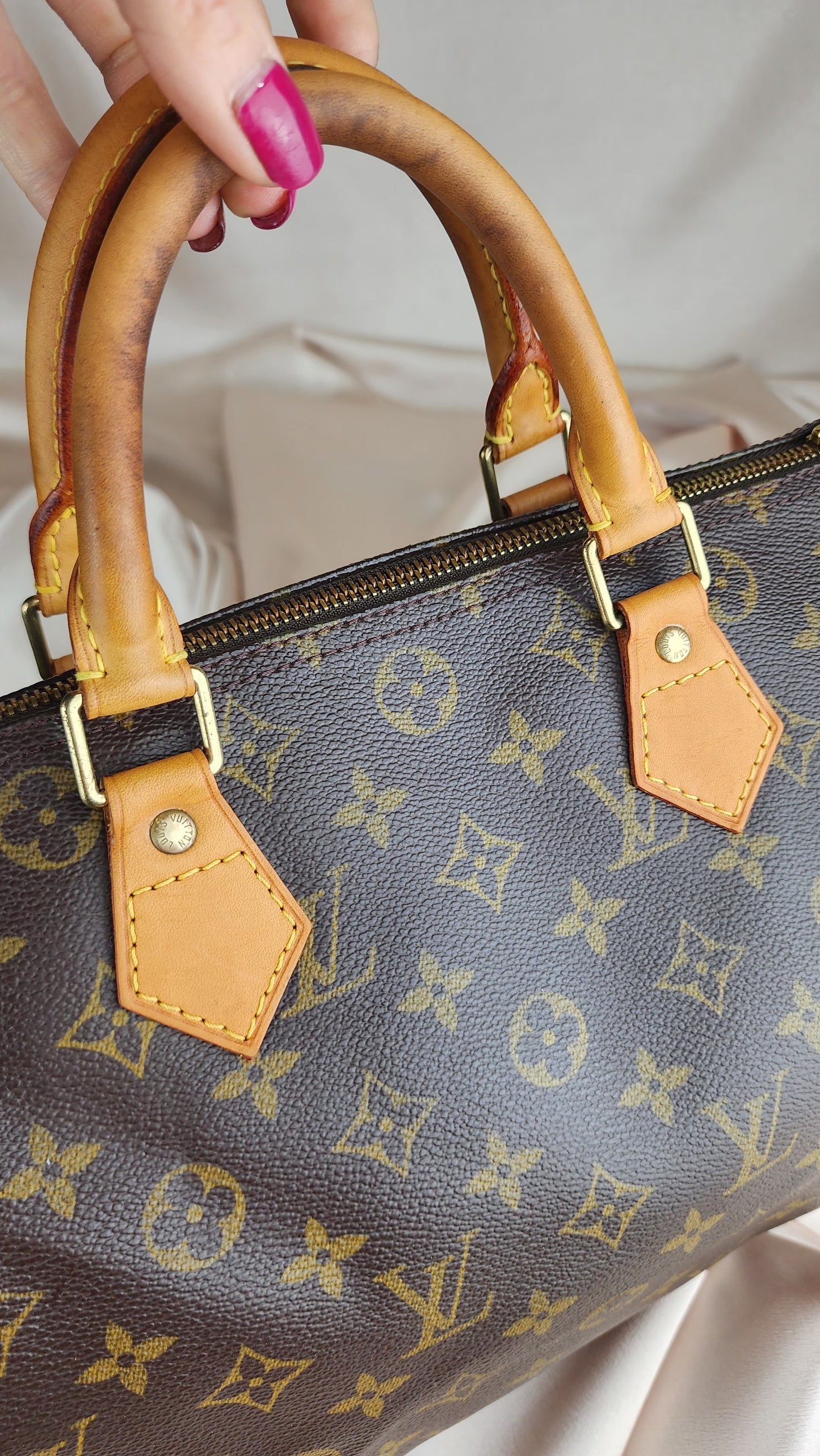 Louis Vuitton Speedy 30 Monogram Print