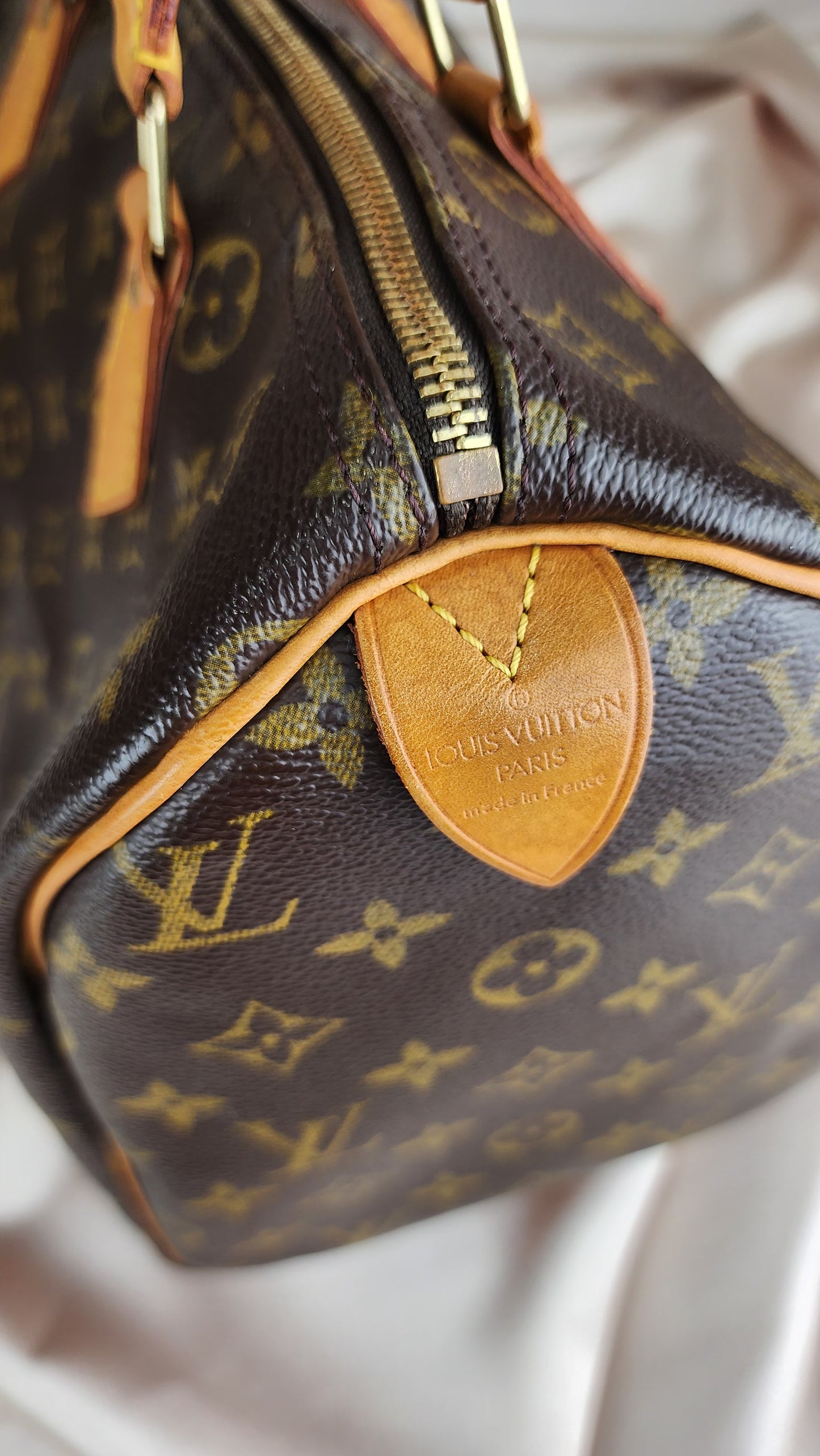 Louis Vuitton Speedy 30 Monogram Print