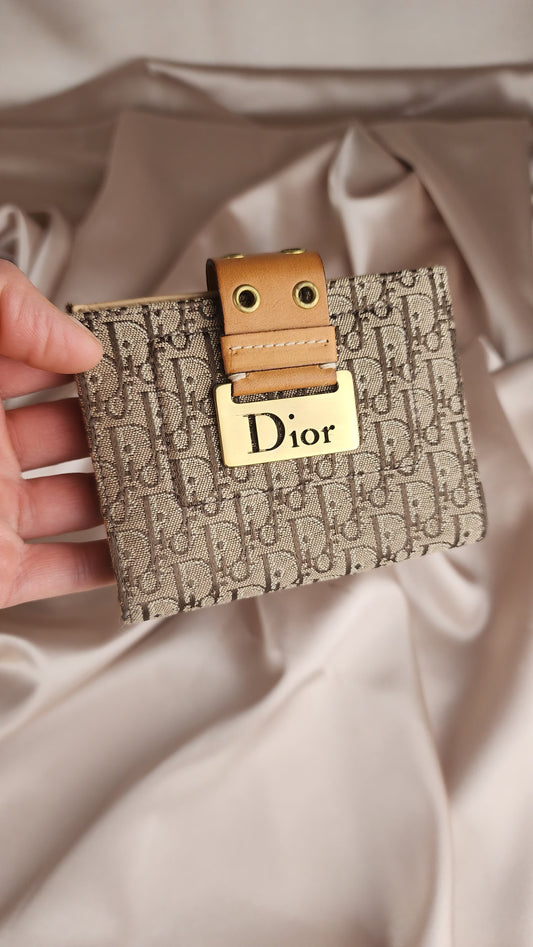 Christian Dior Trotter Print Bifold Wallet