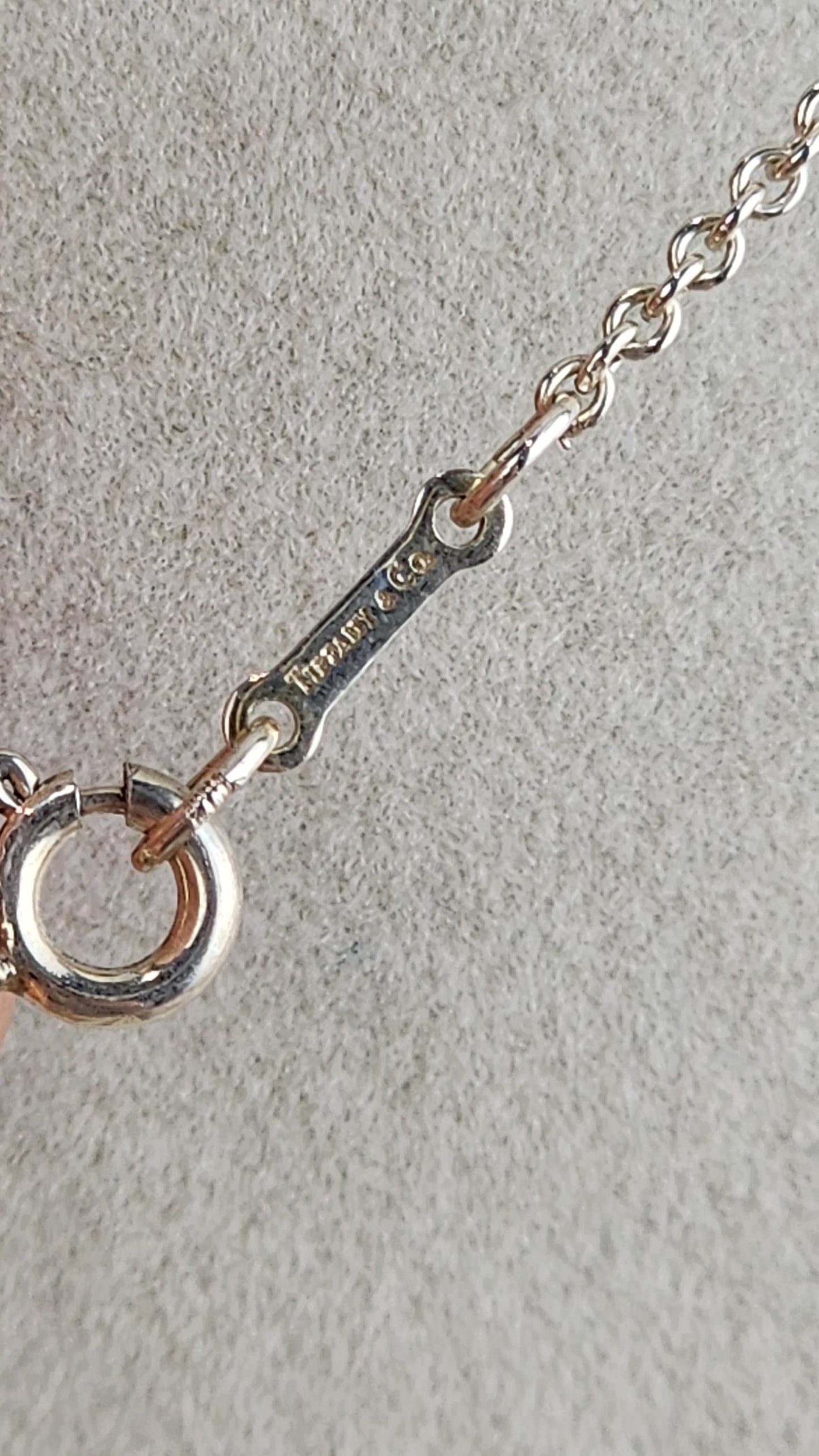 Tiffany & Co. Open Heart Necklace