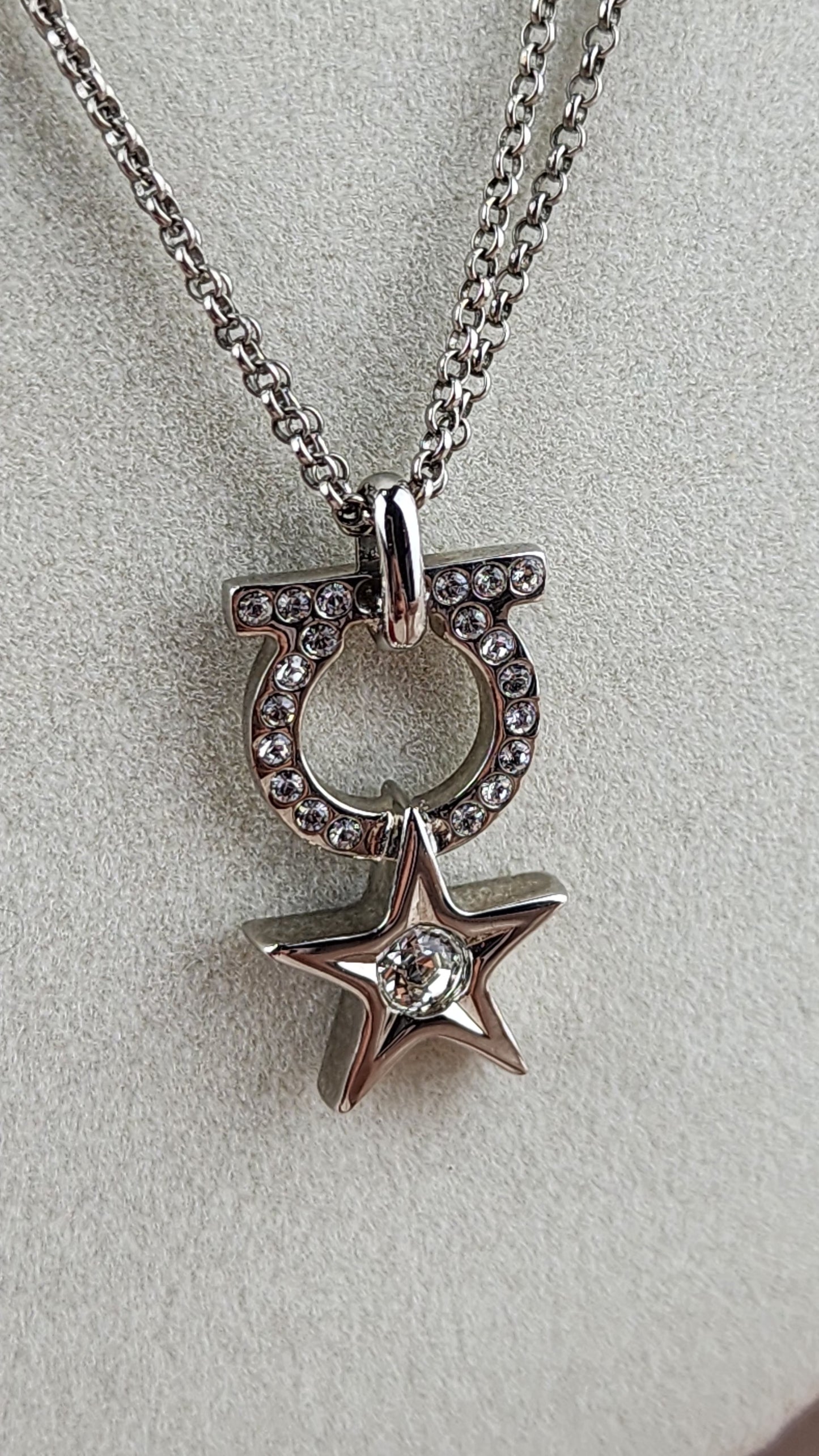 Salvatore Ferragamo Gancini Star Necklace