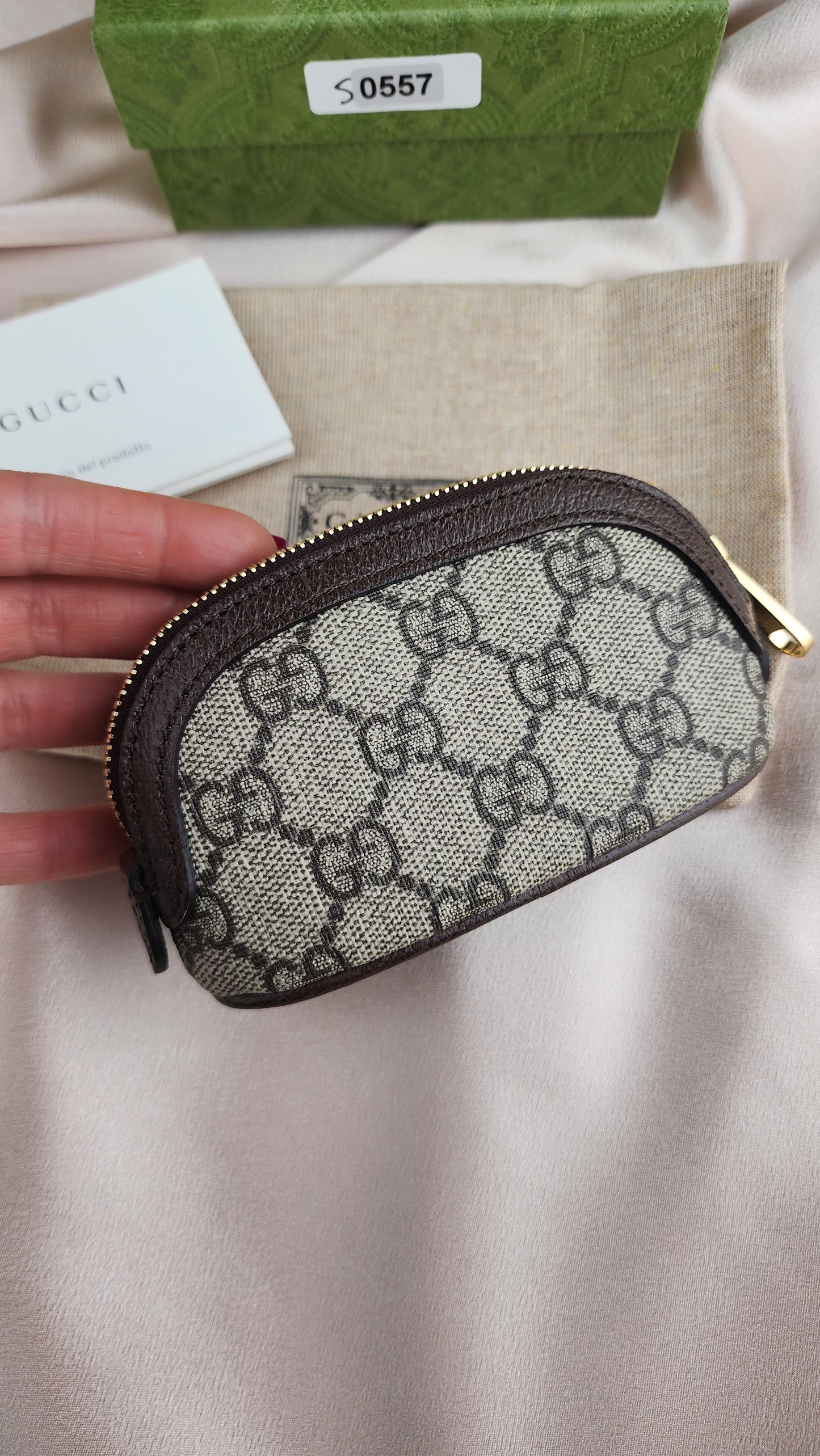 Gucci GG Ophidia Dome Key Pouch