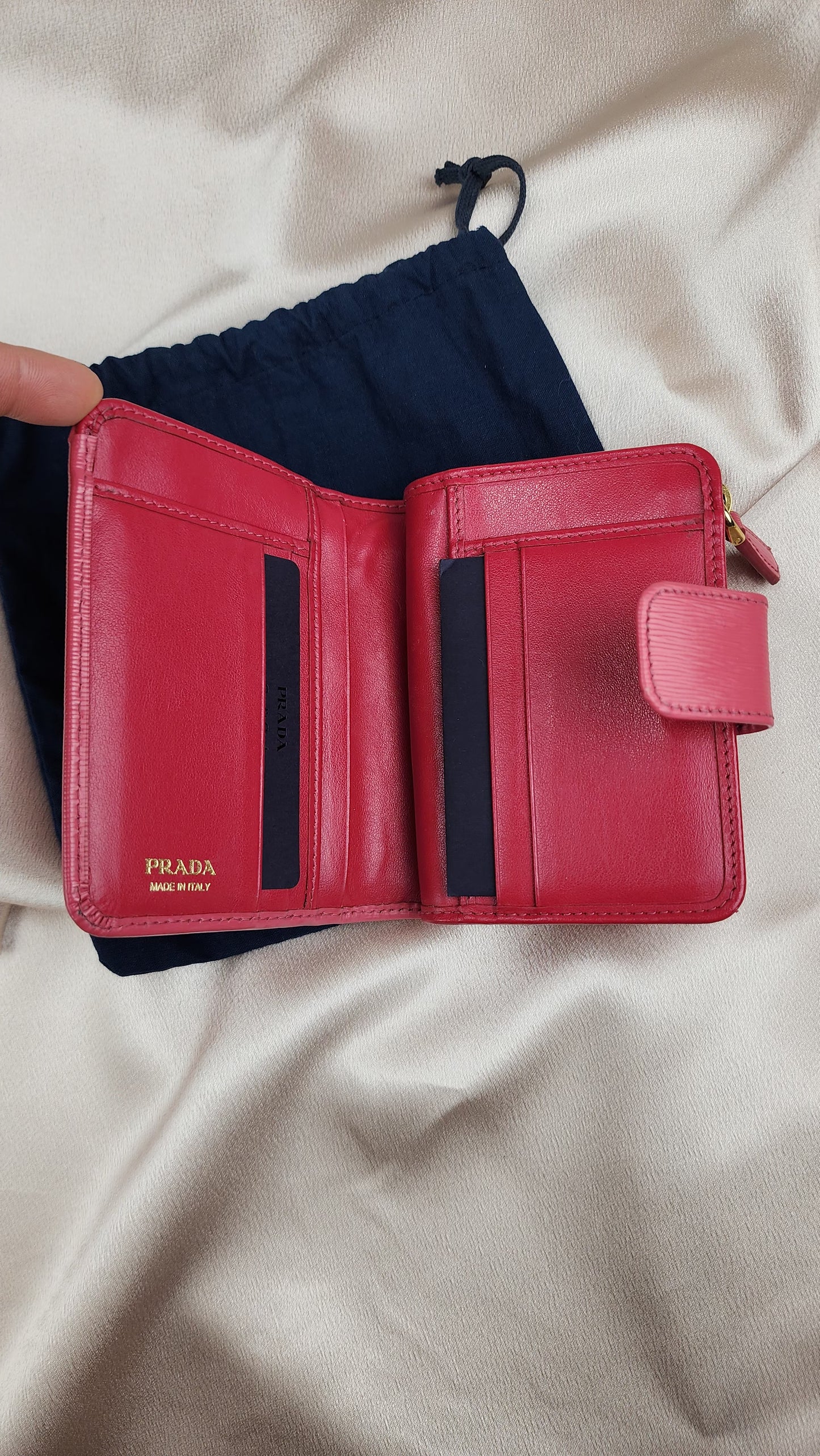 Prada Saffiano Leather Wallet