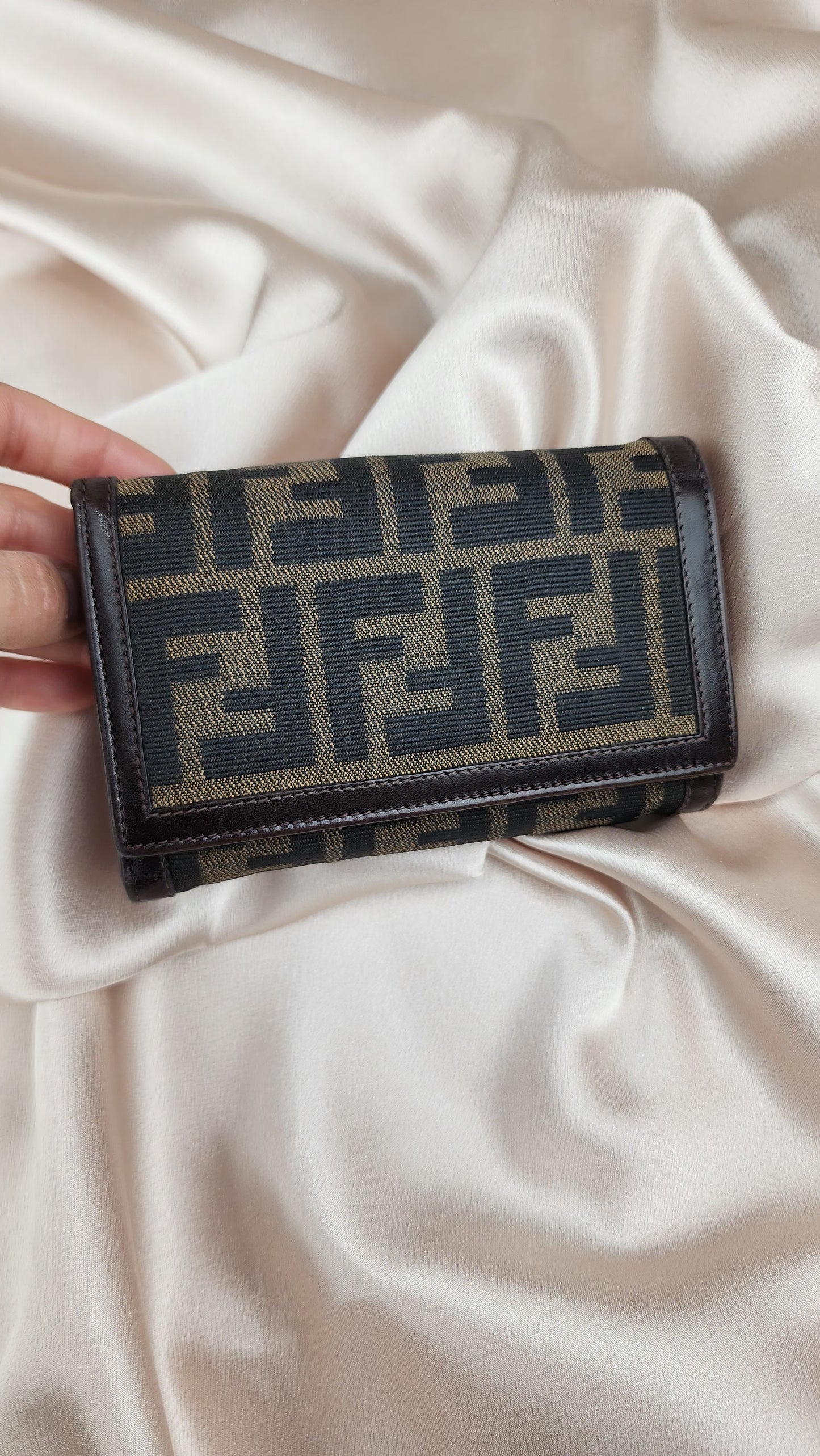 Fendi Zucca Print Wallet