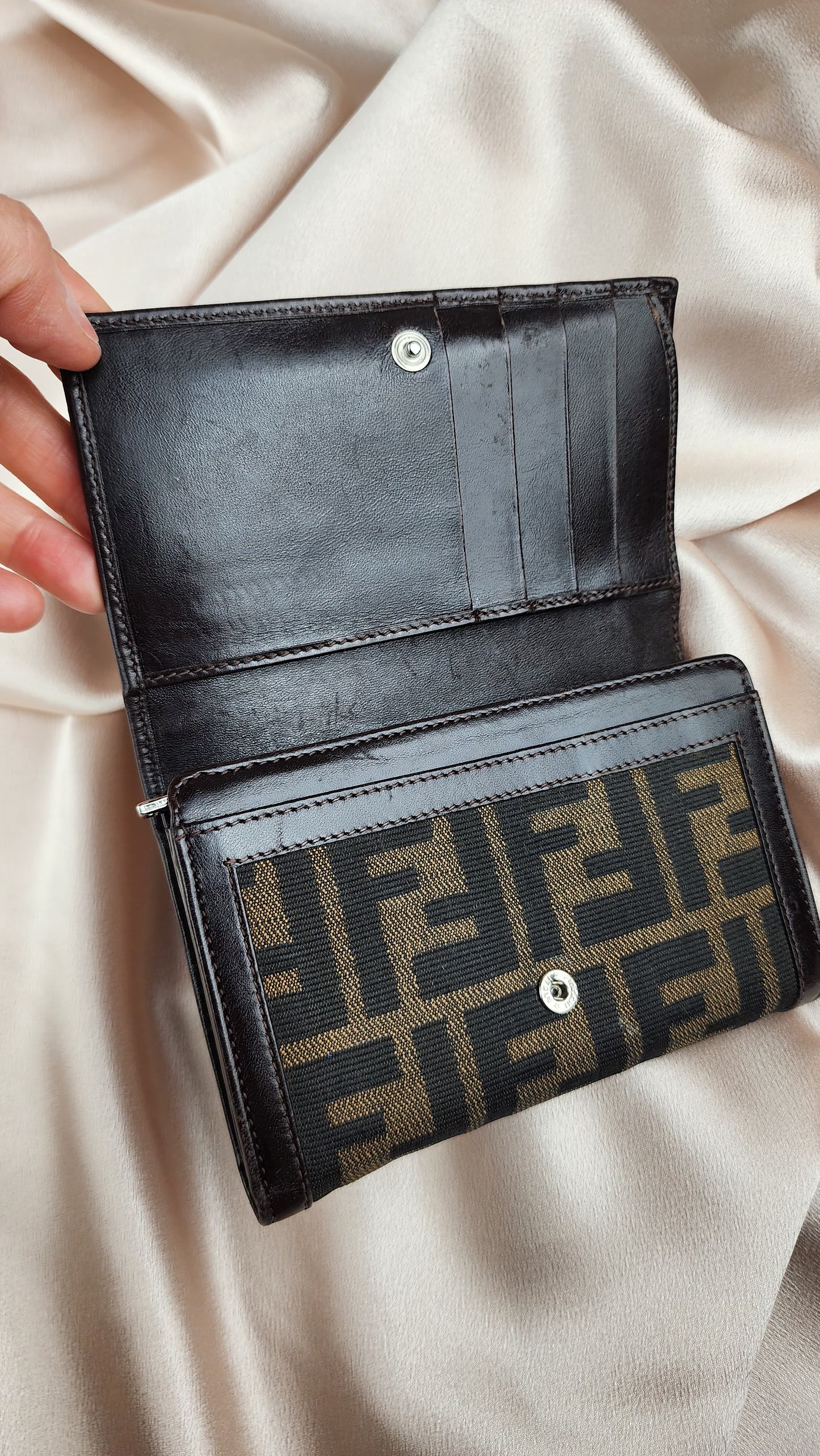 Fendi Zucca Print Wallet