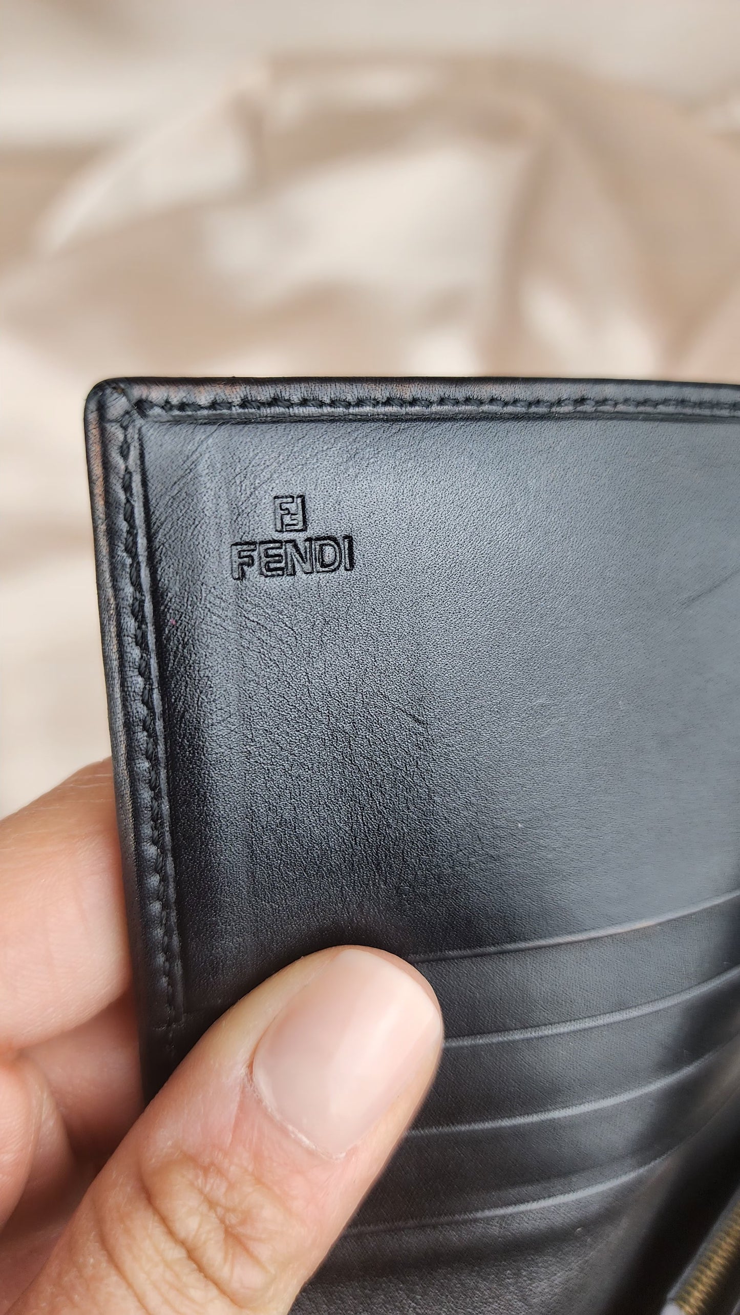 Fendi Long Bifold Wallet