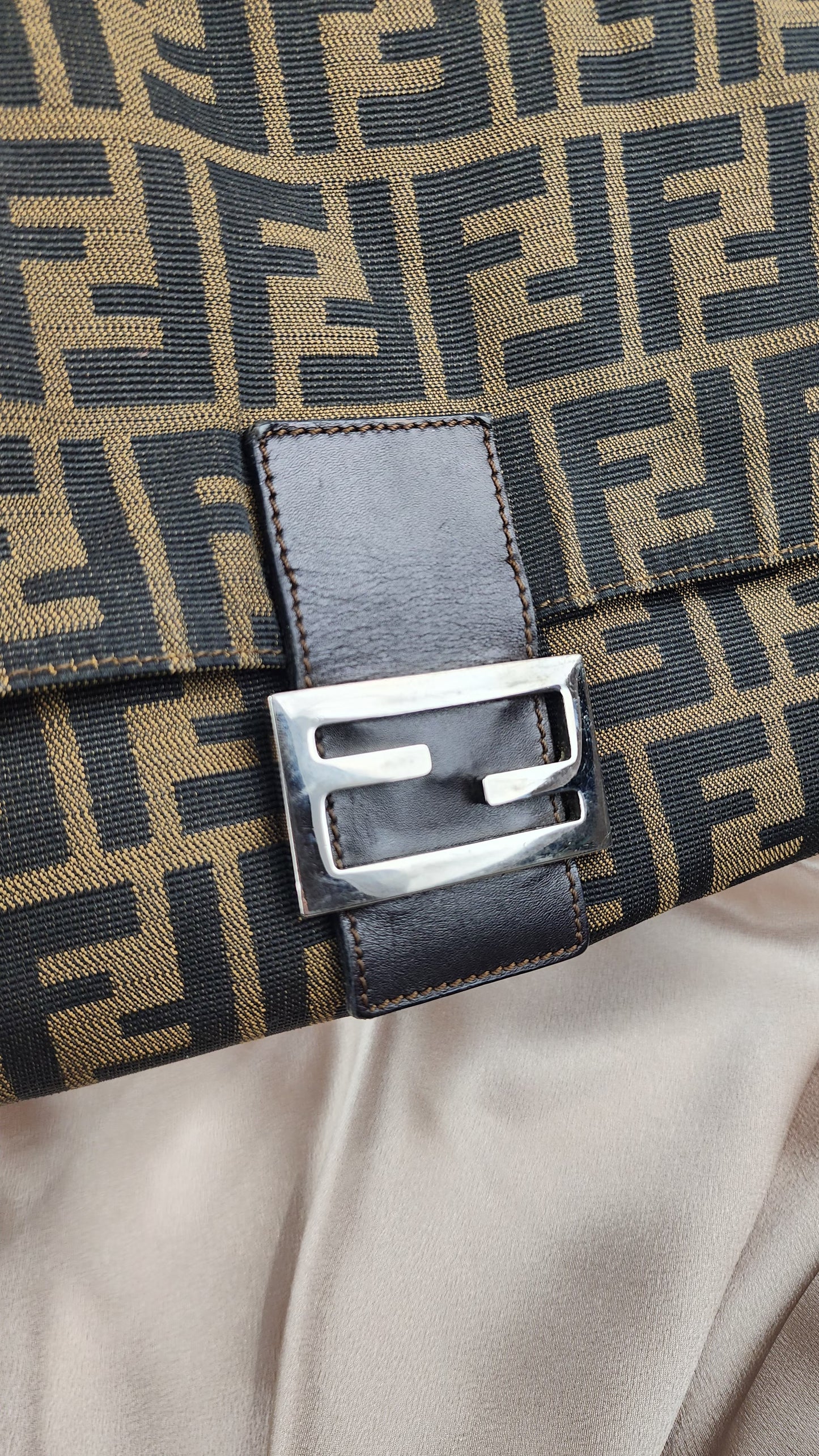 Fendi Zucca Print Mama Baguette