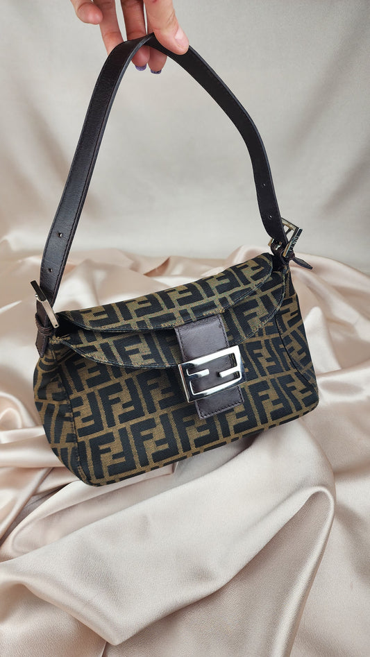 Fendi Zucca Print Mama Baguette