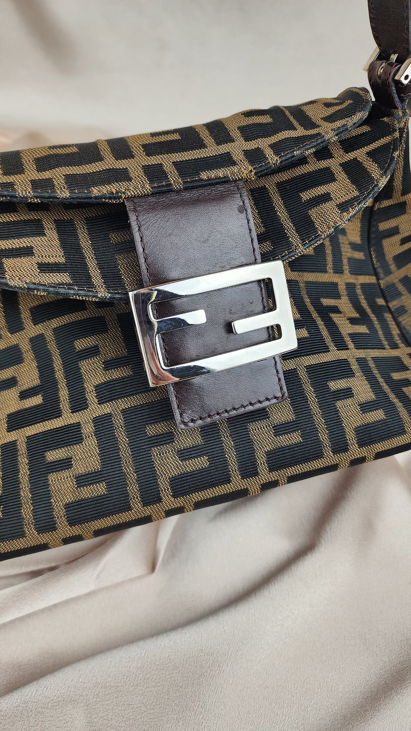 Fendi Zucca Print Mama Baguette