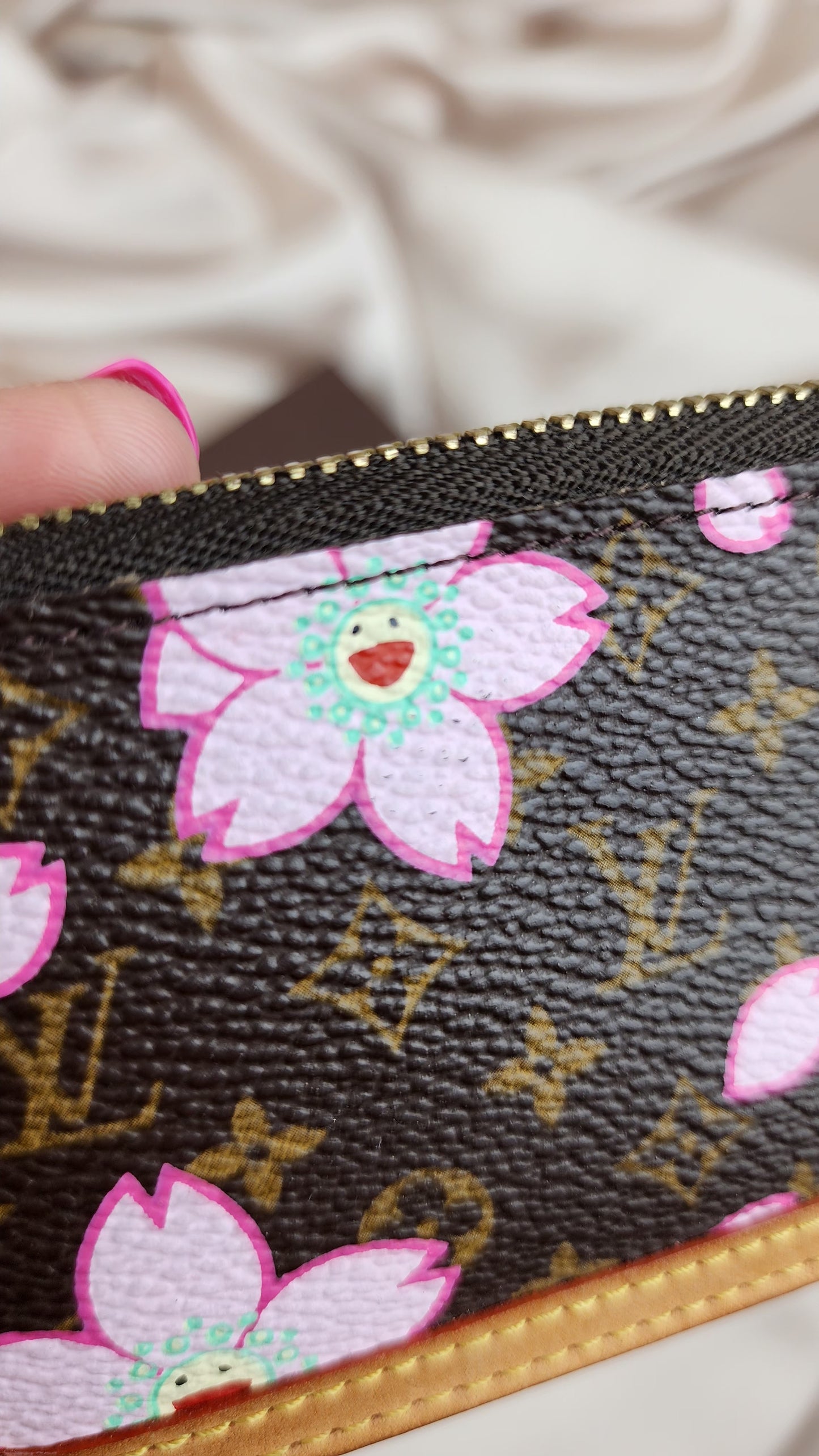 Louis Vuitton Cherry Blossom Pochette Cles