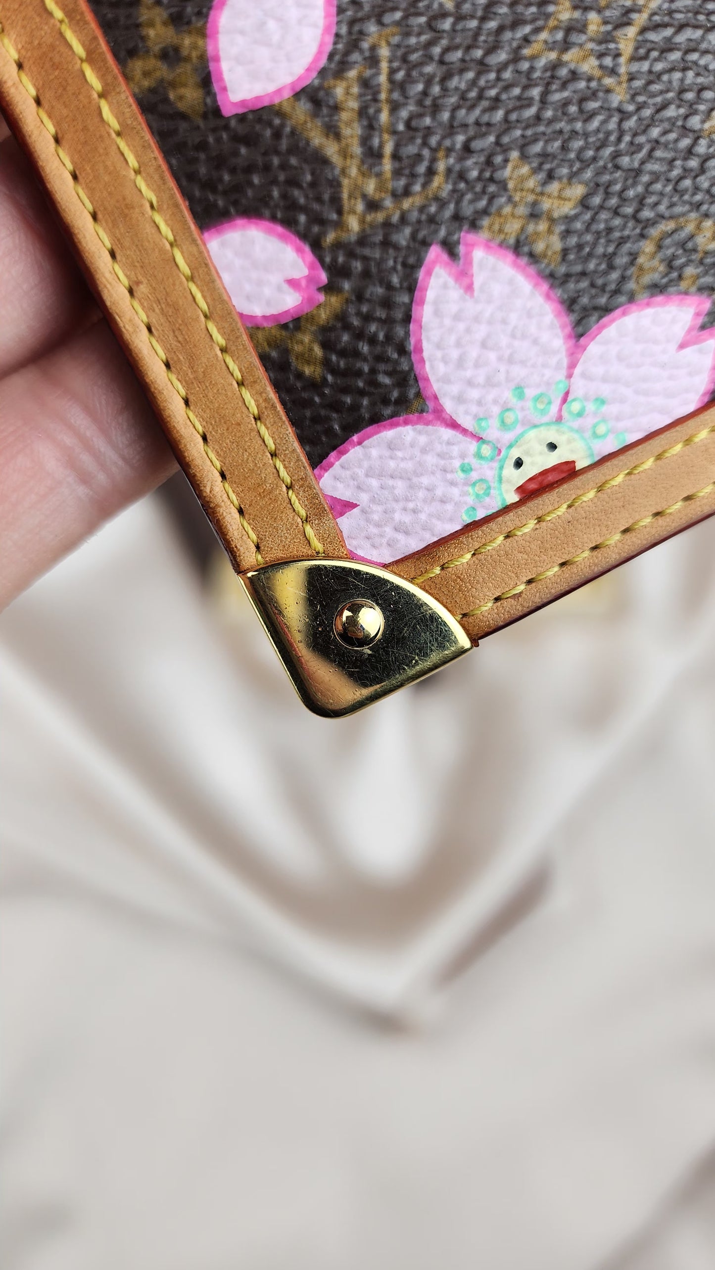 Louis Vuitton Cherry Blossom Pochette Cles