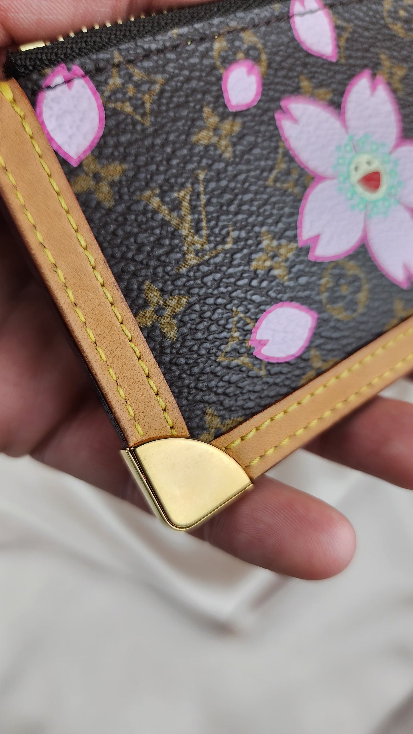 Louis Vuitton Cherry Blossom Pochette Cles