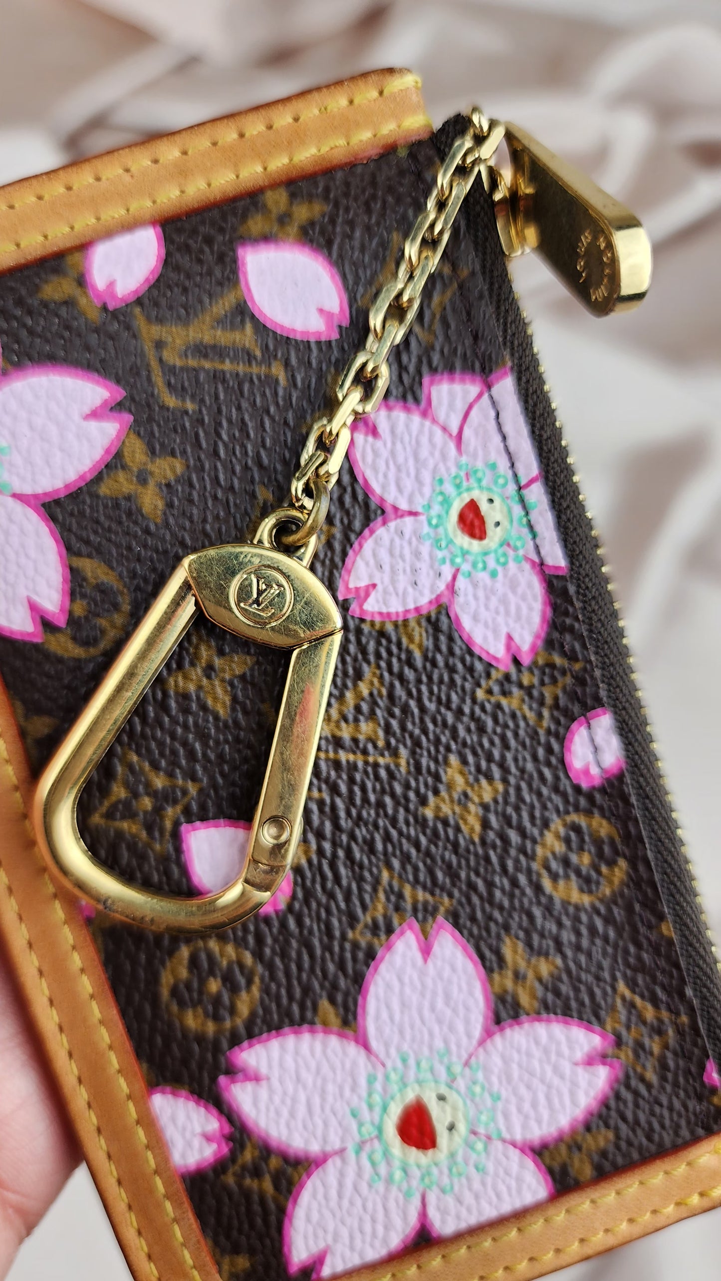 Louis Vuitton Cherry Blossom Pochette Cles