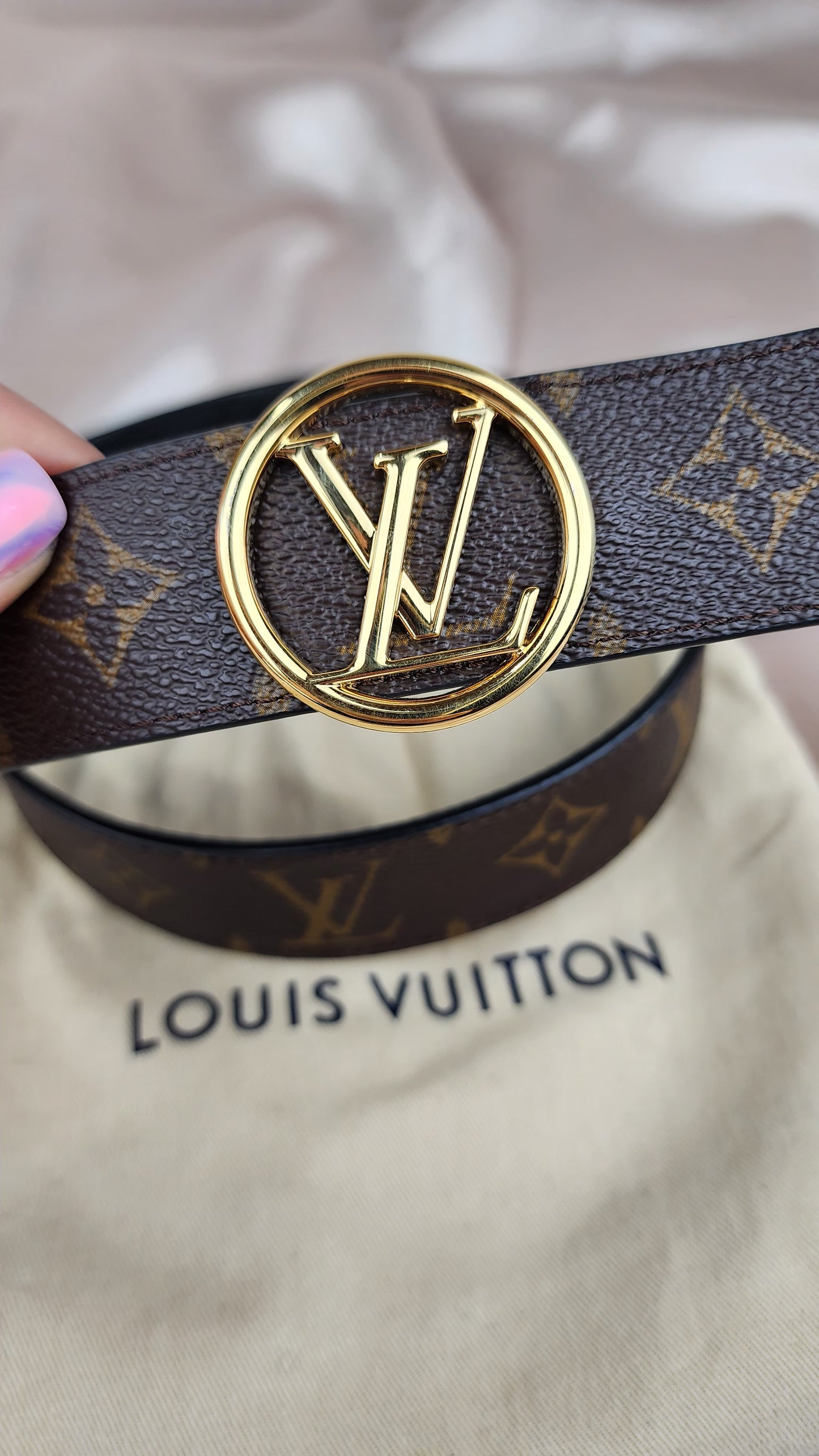 Louis Vuitton Monogram Belt